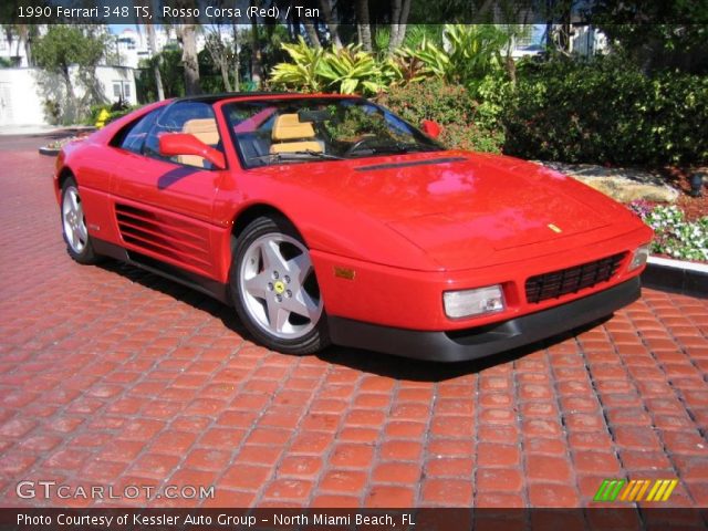 1990 Ferrari 348 TS in Rosso Corsa (Red)