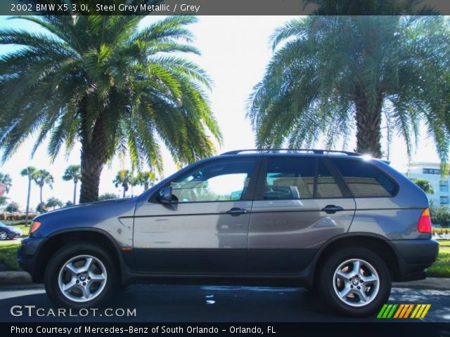 2002 BMW X5 3.0i in Steel Grey Metallic