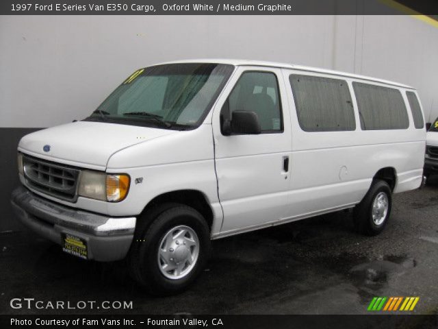 1997 Ford E Series Van E350 Cargo in Oxford White