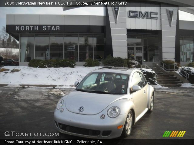 2000 Volkswagen New Beetle GLX 1.8T Coupe in Silver Metallic