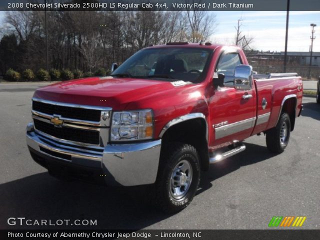 2008 Chevrolet Silverado 2500HD LS Regular Cab 4x4 in Victory Red