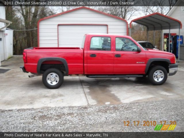2003 Chevrolet Silverado 2500HD LS Crew Cab in Victory Red