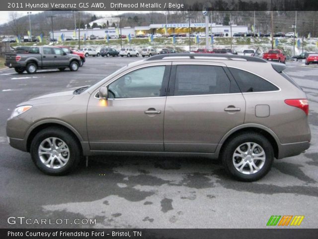 2011 Hyundai Veracruz GLS AWD in Driftwood Metallic