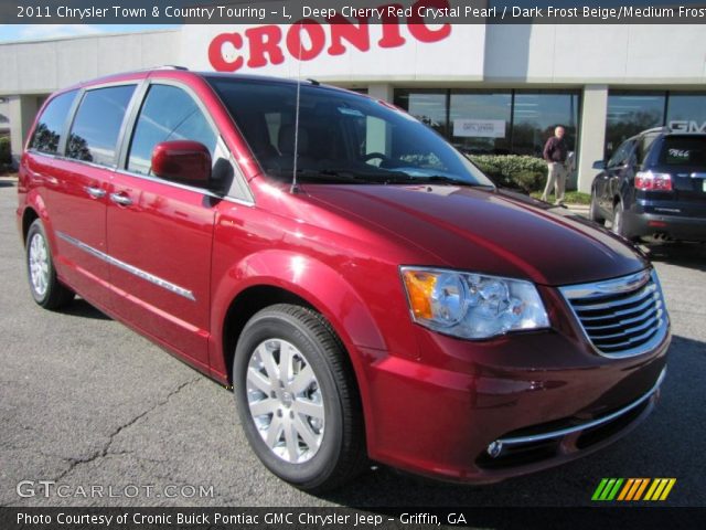 2011 Chrysler Town & Country Touring - L in Deep Cherry Red Crystal Pearl