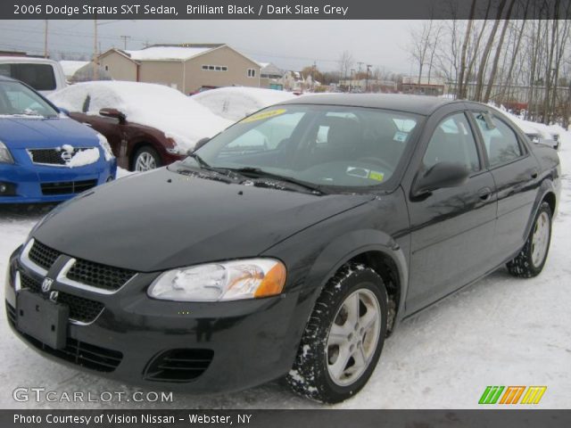 2006 Dodge Stratus SXT Sedan in Brilliant Black