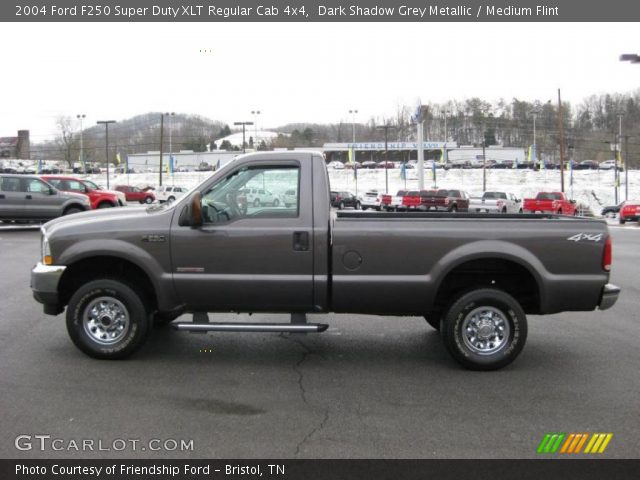 2004 Ford F250 Super Duty XLT Regular Cab 4x4 in Dark Shadow Grey Metallic