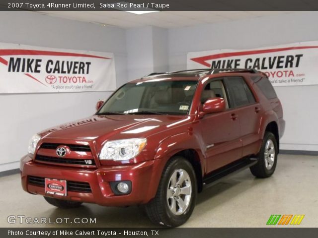 2007 Toyota 4Runner Limited in Salsa Red Pearl