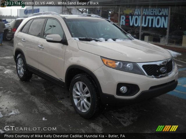 2011 Kia Sorento EX V6 AWD in White Sand Beige