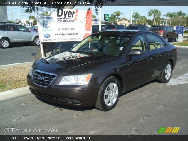 2009 Hyundai Sonata GLS in Cocoa Metallic