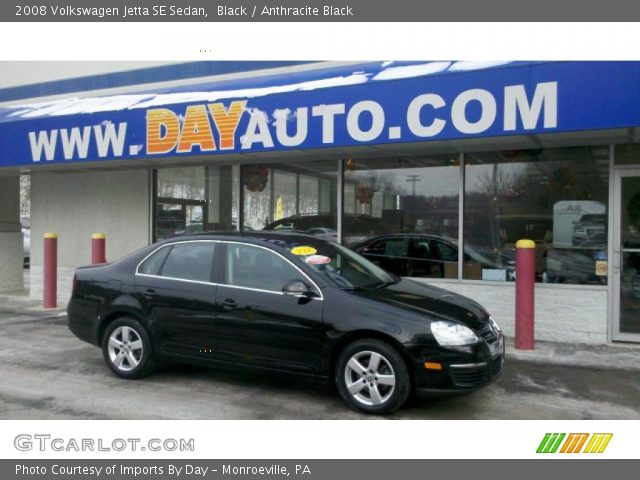 2008 Volkswagen Jetta SE Sedan in Black
