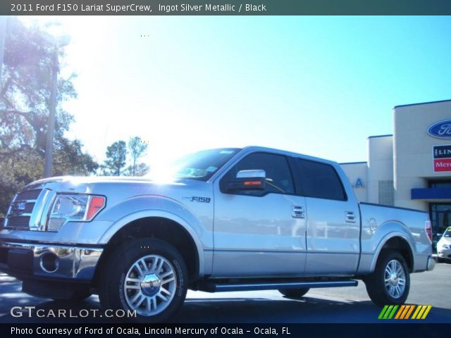 2011 Ford F150 Lariat SuperCrew in Ingot Silver Metallic