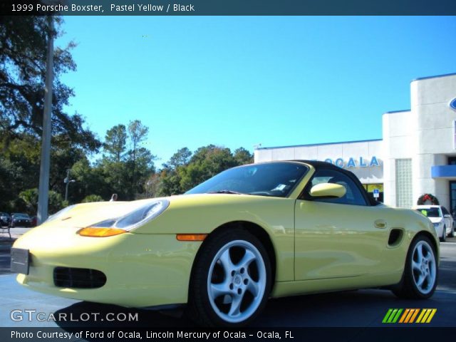 1999 Porsche Boxster  in Pastel Yellow