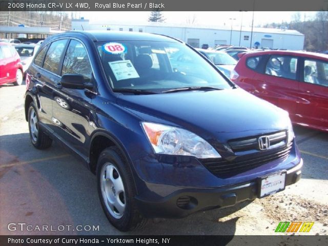 2008 Honda CR-V LX 4WD in Royal Blue Pearl