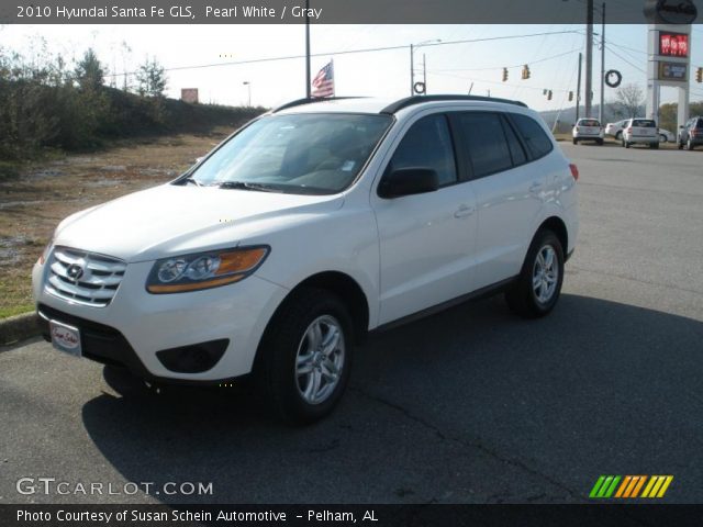 2010 Hyundai Santa Fe GLS in Pearl White