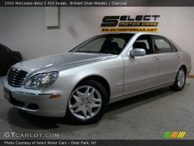 2003 Mercedes-Benz S 430 Sedan in Brilliant Silver Metallic