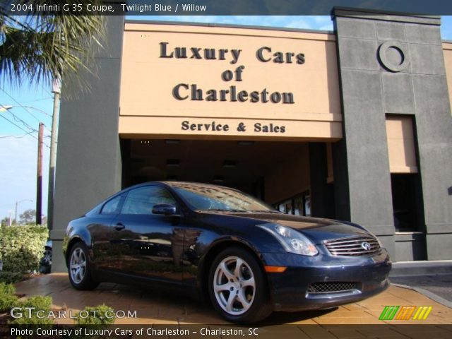 2004 Infiniti G 35 Coupe in Twilight Blue
