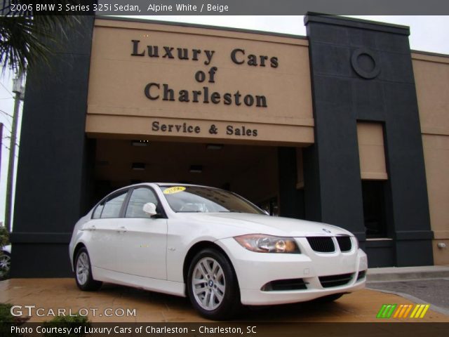2006 BMW 3 Series 325i Sedan in Alpine White