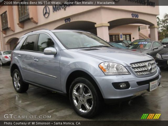 2008 Mercedes-Benz ML 350 4Matic in Alpine Rain Metallic