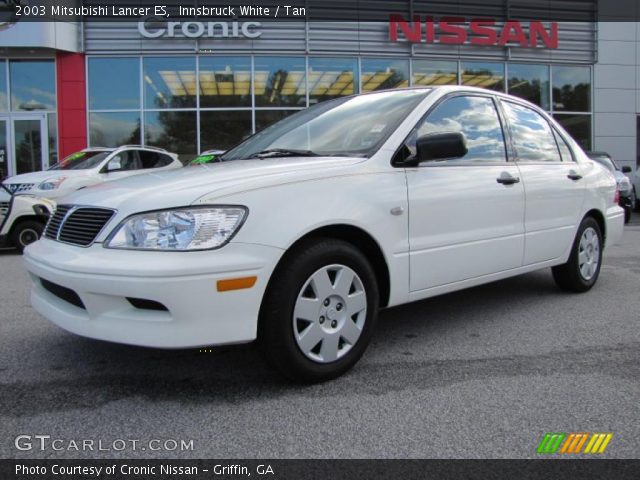 2003 Mitsubishi Lancer ES in Innsbruck White