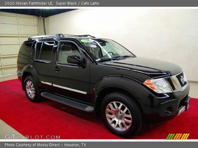 2010 Nissan Pathfinder LE in Super Black