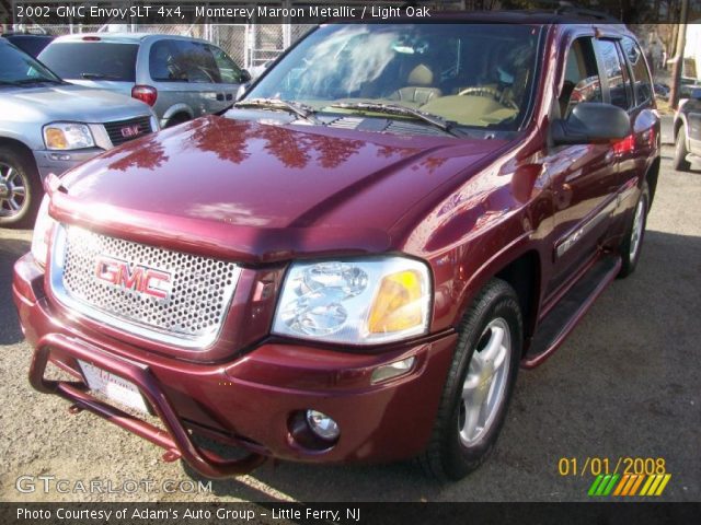 2002 GMC Envoy SLT 4x4 in Monterey Maroon Metallic