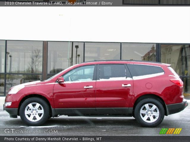 2010 Chevrolet Traverse LT AWD in Red Jewel Tintcoat
