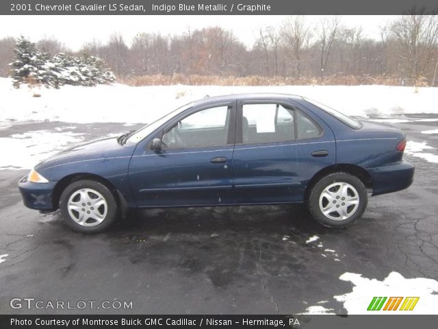 2001 Chevrolet Cavalier LS Sedan in Indigo Blue Metallic