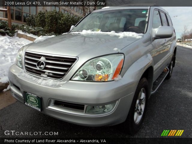 2008 Lexus GX 470 in Titanium Silver Metallic