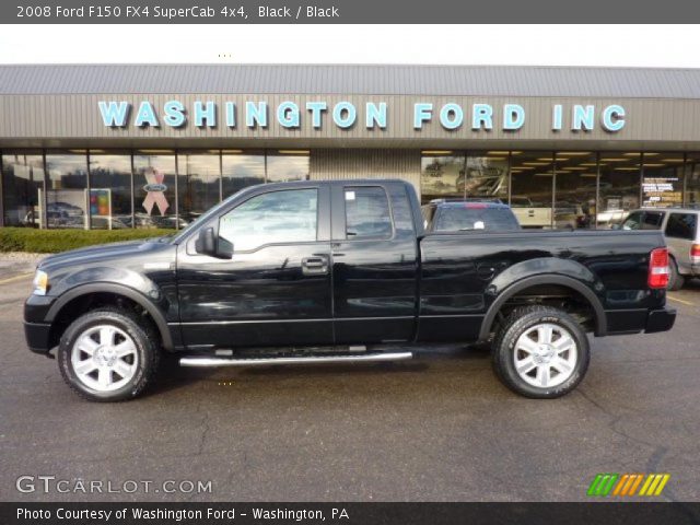 2008 Ford F150 FX4 SuperCab 4x4 in Black