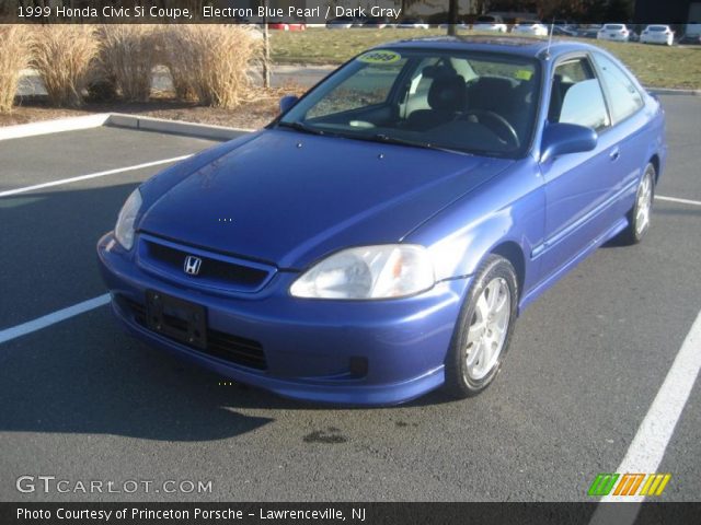 1999 Honda Civic Si Coupe in Electron Blue Pearl