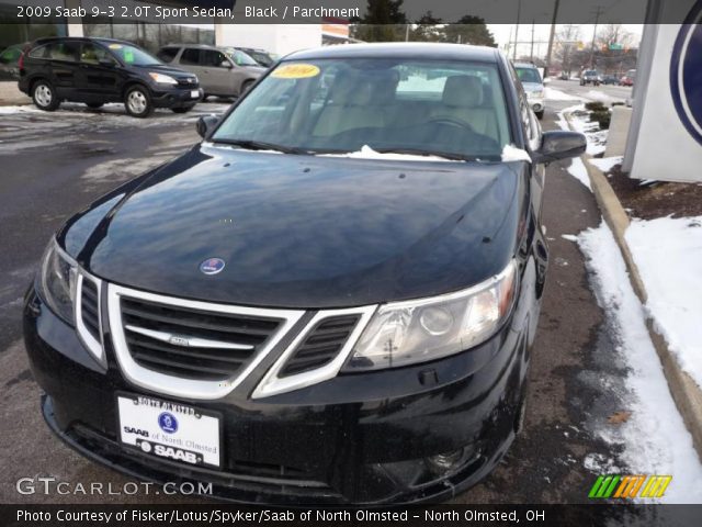 2009 Saab 9-3 2.0T Sport Sedan in Black