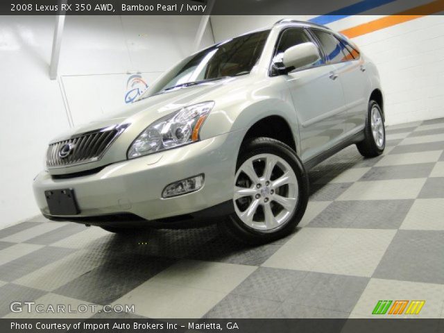 2008 Lexus RX 350 AWD in Bamboo Pearl