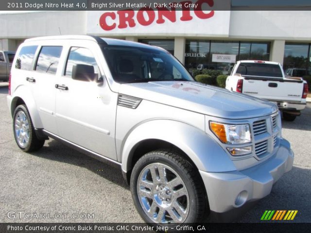 2011 Dodge Nitro Heat 4.0 in Bright Silver Metallic