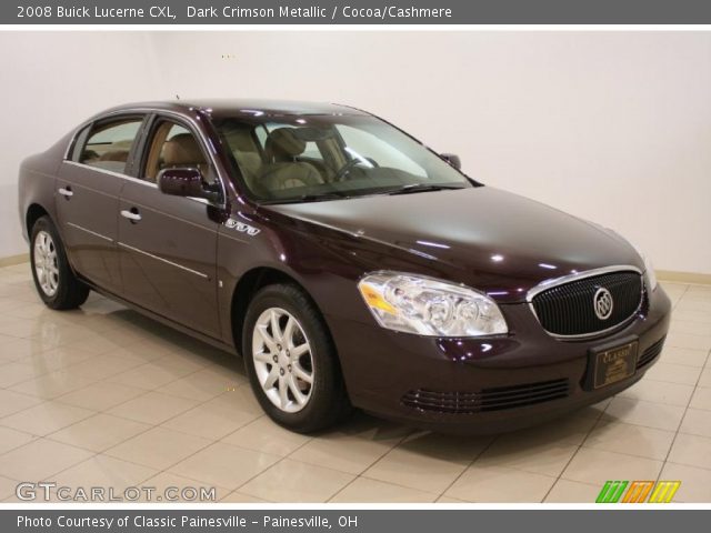 2008 Buick Lucerne CXL in Dark Crimson Metallic