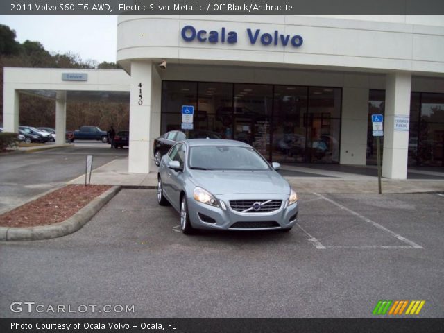 2011 Volvo S60 T6 AWD in Electric Silver Metallic