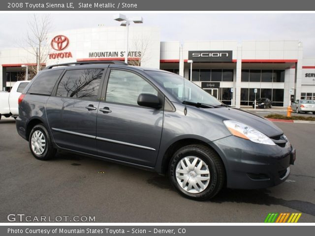 2008 Toyota Sienna LE in Slate Metallic