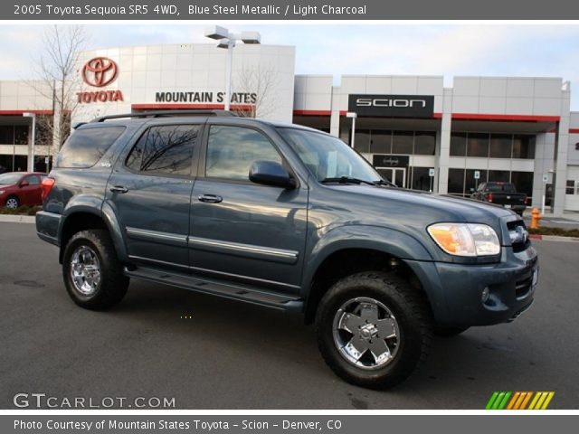 2005 Toyota Sequoia SR5 4WD in Blue Steel Metallic