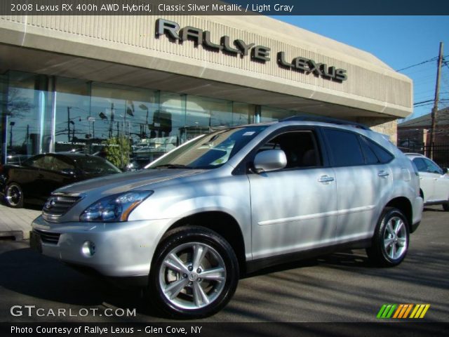 2008 Lexus RX 400h AWD Hybrid in Classic Silver Metallic