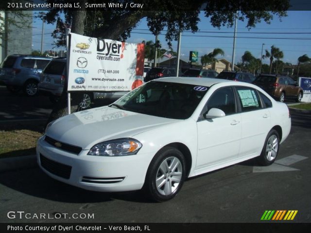 2011 Chevrolet Impala LS in Summit White