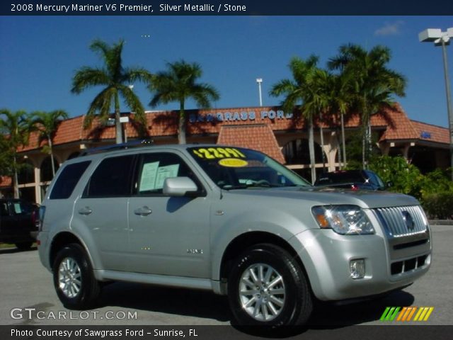 2008 Mercury Mariner V6 Premier in Silver Metallic