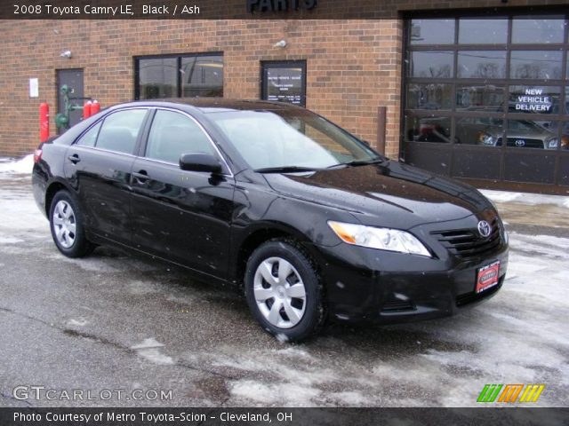2008 Toyota Camry LE in Black