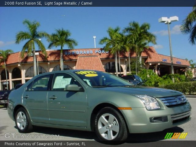 2008 Ford Fusion SE in Light Sage Metallic