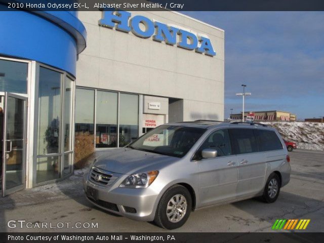 2010 Honda Odyssey EX-L in Alabaster Silver Metallic
