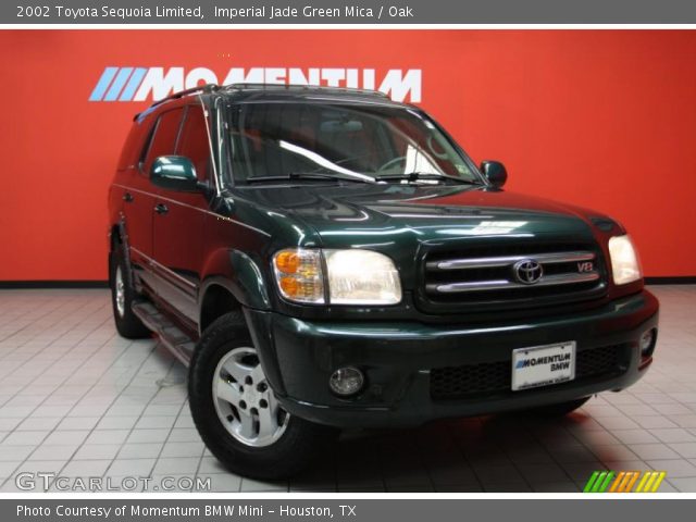 2002 Toyota Sequoia Limited in Imperial Jade Green Mica