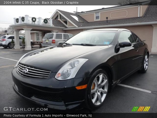 2004 Infiniti G 35 Coupe in Black Obsidian