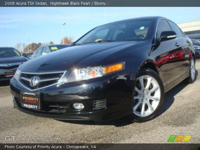 2008 Acura TSX Sedan in Nighthawk Black Pearl