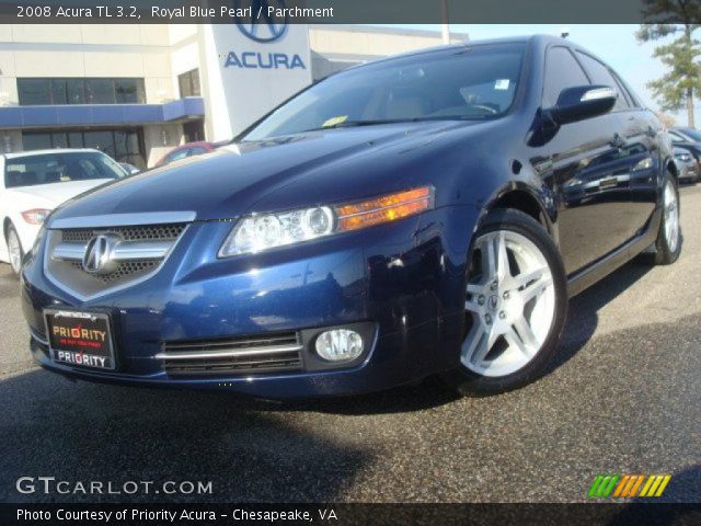 2008 Acura TL 3.2 in Royal Blue Pearl