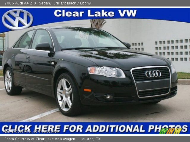 2006 Audi A4 2.0T Sedan in Brilliant Black