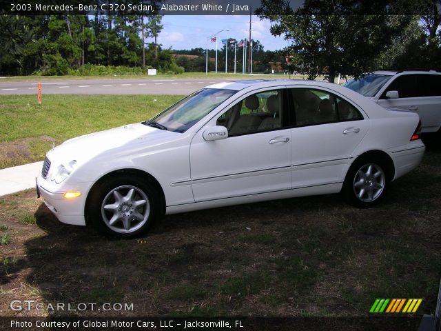 2003 Mercedes-Benz C 320 Sedan in Alabaster White