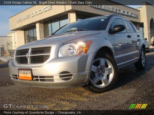 2008 Dodge Caliber SE in Bright Silver Metallic